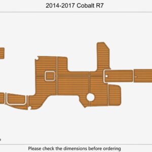 1 Kit EVA foam fuax teak floor 6mm 2014-2017 Cobalt R7 WSS