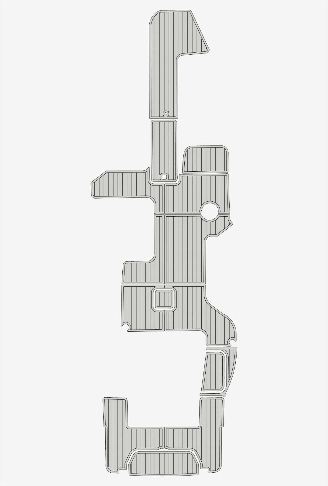 1 Kit EVA foam fuax teak floor 6mm 2014-2017 Cobalt R7 WSS