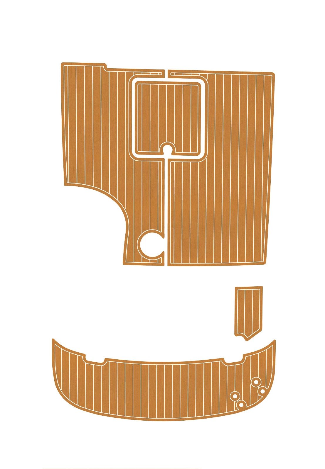 1 Kit EVA foam marine deck boat flooring Anti-slip 2010 Bayliner 802