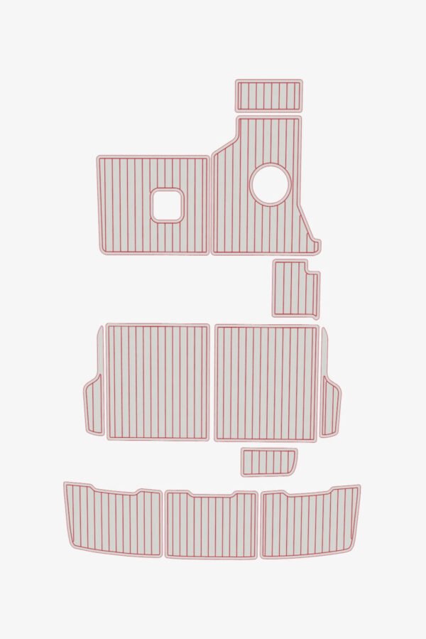 EVA foam marine deck flooring 1998-2001 Bayliner 3258 Flybridge (11) 1 Kit EVA foam marine deck flooring 1998-2001 Bayliner 3258 Flybridge