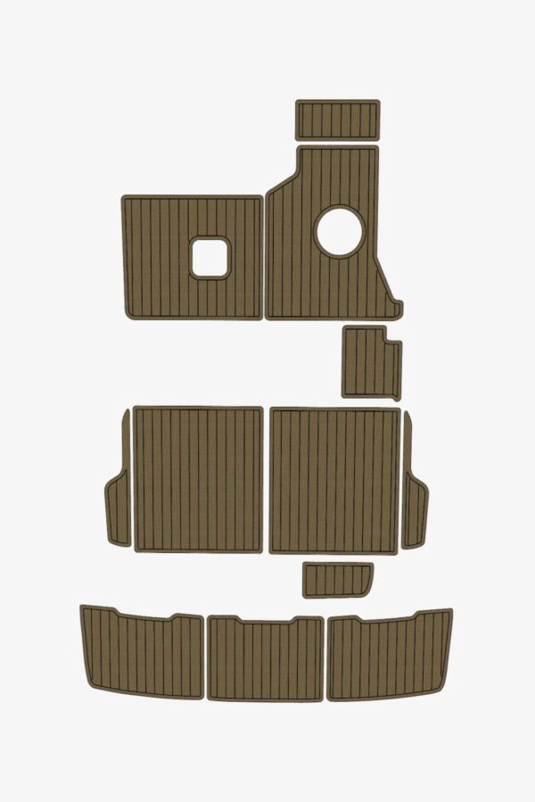 EVA foam marine deck flooring 1998-2001 Bayliner 3258 Flybridge (6) 1 Kit EVA foam marine deck flooring 1998-2001 Bayliner 3258 Flybridge