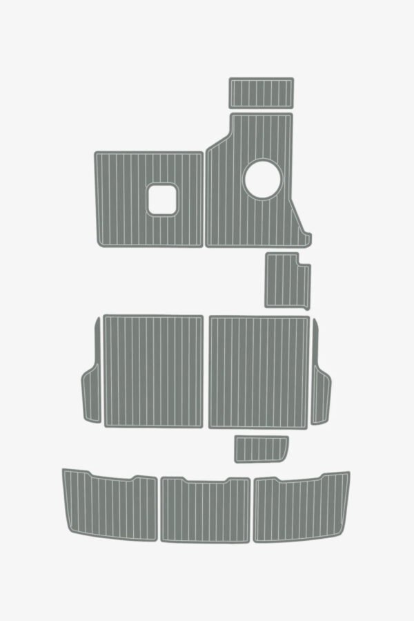 EVA foam marine deck flooring 1998-2001 Bayliner 3258 Flybridge (8) 1 Kit EVA foam marine deck flooring 1998-2001 Bayliner 3258 Flybridge