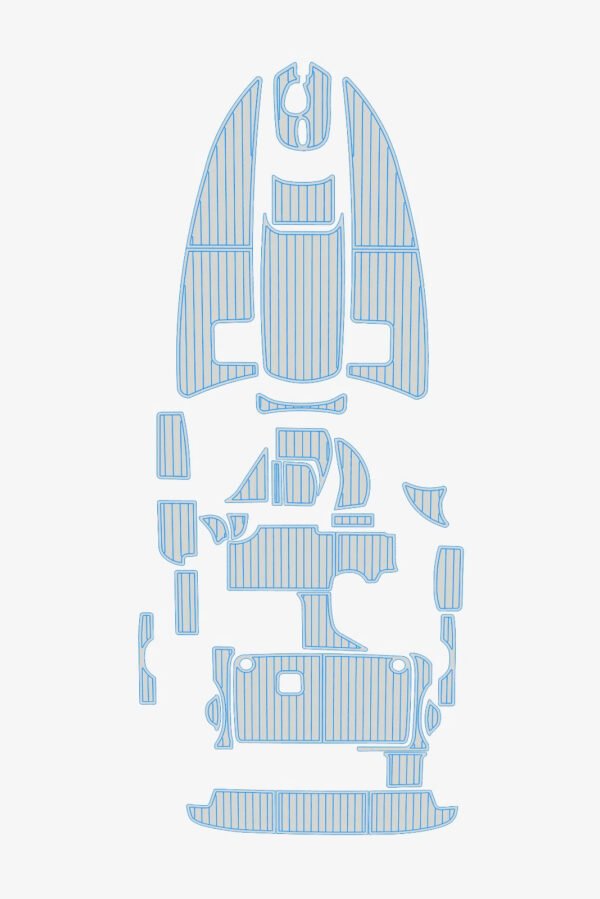 EVA foam marine deck flooring 2000 Bayliner 2855 Anti-slip mat Custom (10) 1 Kit EVA foam boat flooring 1999 bayline 2855 Anti-slip mat Custom