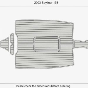 1 Kit EVA foam marine deck flooring 2003 Bayliner 175 Anti-slip mat Custom