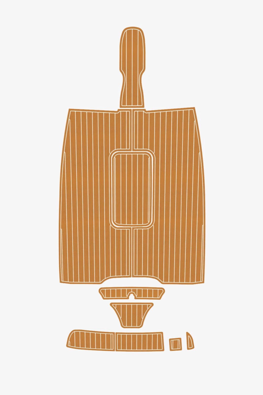 1 Kit EVA foam marine deck flooring 2003 Bayliner 175 Anti-slip mat Custom