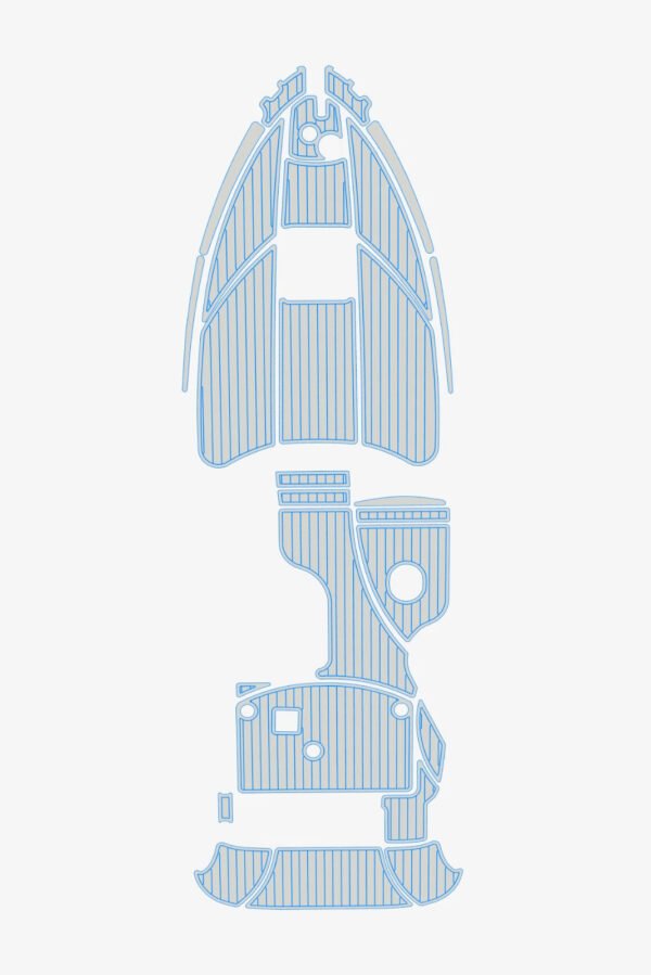 EVA foam marine deck flooring 2006-2007 Bayliner 265 Anti-slip (10) 1 Kit EVA foam marine deck flooring 2006-2007 Bayliner 265 Anti-slip