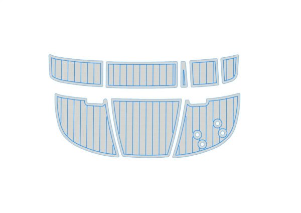 EVA foam marine deck flooring 2009-2014 Bayliner 185 Flight Anti-slip (10) 1 Kit EVA foam marine deck flooring 2009-2014 Bayliner 185 Flight Anti-slip