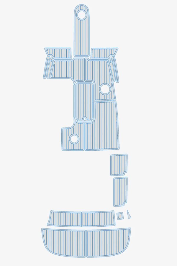 EVA foam marine deck flooring 2013 Bayliner 225 Bowrider Anti-slip (10) 1 Kit EVA foam marine deck flooring 2013 Bayliner 225 Bowrider Anti slip