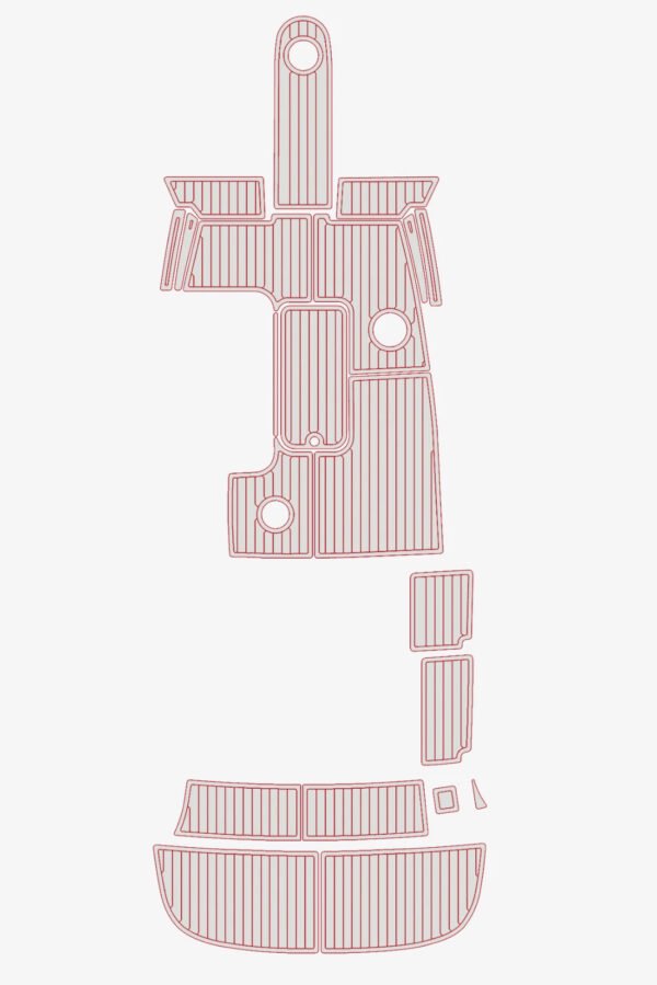 EVA foam marine deck flooring 2013 Bayliner 225 Bowrider Anti-slip (11) 1 Kit EVA foam marine deck flooring 2013 Bayliner 225 Bowrider Anti slip