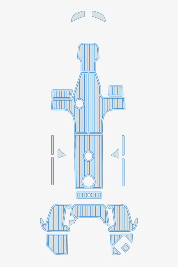 EVA foam marine deck flooring 2019 Bayliner E7 Anti-slip (10) 1 Kit EVA foam marine deck flooring 2019 Bayliner E7 Anti-slip