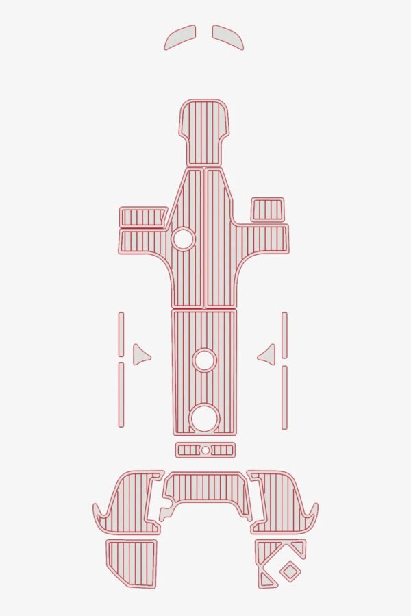 EVA foam marine deck flooring 2019 Bayliner E7 Anti-slip (11) 1 Kit EVA foam marine deck flooring 2019 Bayliner E7 Anti-slip