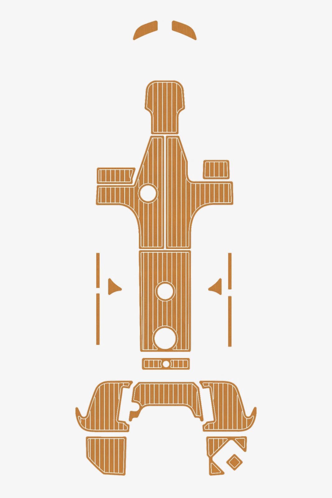 EVA foam marine deck flooring 2019 Bayliner E7 Anti-slip (5) 1 Kit EVA foam marine deck flooring 2019 Bayliner E7 Anti-slip