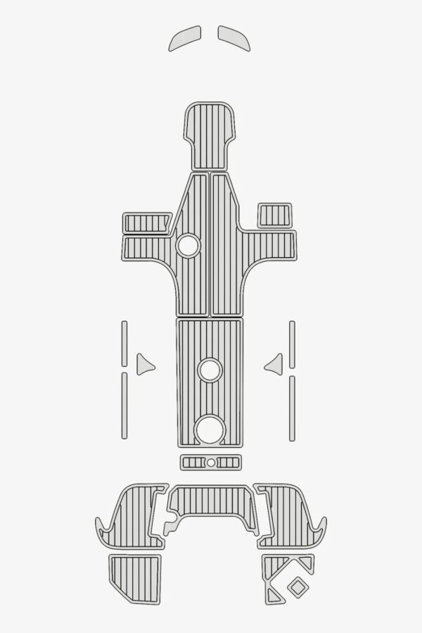 EVA foam marine deck flooring 2019 Bayliner E7 Anti-slip (9) 1 Kit EVA foam marine deck flooring 2019 Bayliner E7 Anti-slip