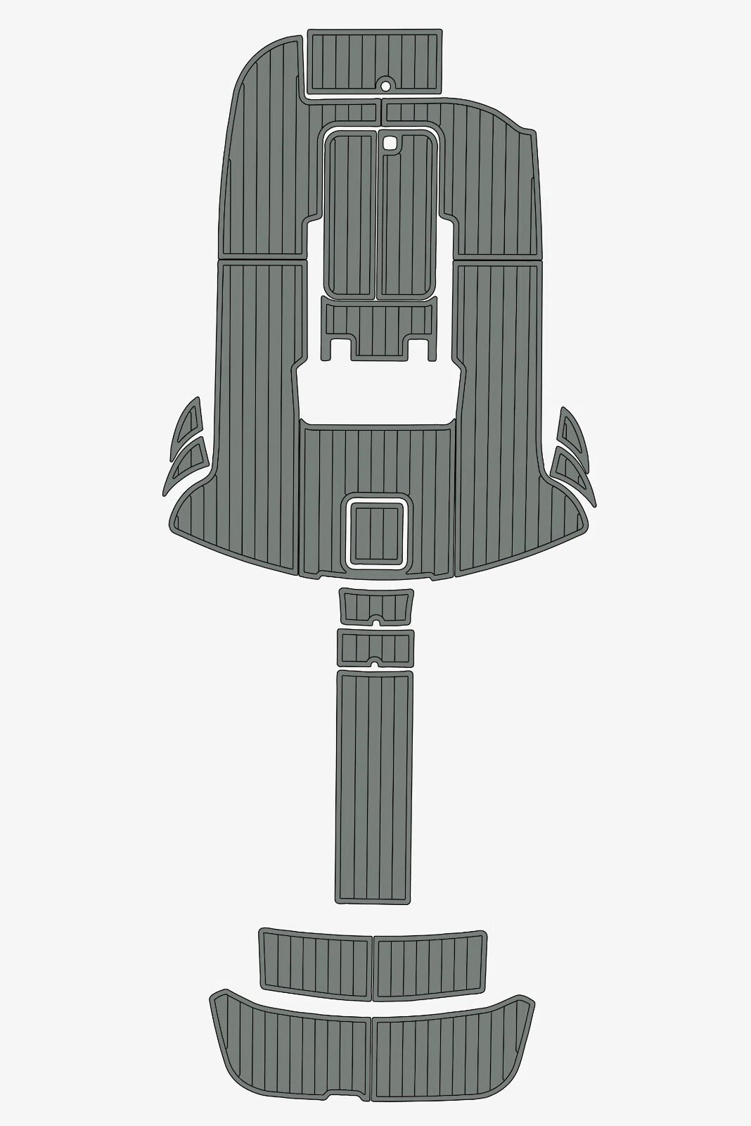 EVA foam marine deck flooring Anti-slip 2004-2007 Cobalt 343 (3) 1 Kit EVA foam marine deck flooring Anti-slip 2004-2007 Cobalt 343