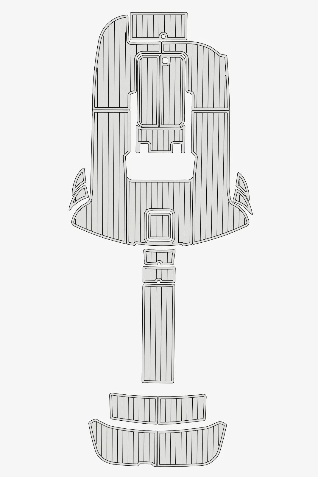 EVA foam marine deck flooring Anti-slip 2004-2007 Cobalt 343 (5) 1 Kit EVA foam marine deck flooring Anti-slip 2004-2007 Cobalt 343