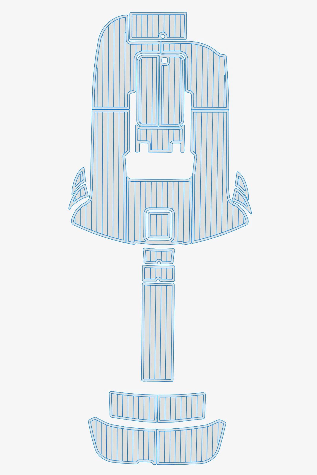 EVA foam marine deck flooring Anti-slip 2004-2007 Cobalt 343 (6) 1 Kit EVA foam marine deck flooring Anti-slip 2004-2007 Cobalt 343