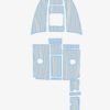 EVA foam marine deck flooring Anti-slip 2004-2009 Bayliner 652 (10) 1 Kit EVA foam marine deck flooring Anti-slip 2004-2009 Bayliner 652