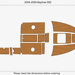 EVA foam marine deck flooring Anti-slip 2004-2009 Bayliner 652 (2) 1 Kit EVA foam marine deck flooring Anti-slip 2004-2009 Bayliner 652
