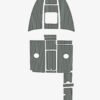 EVA foam marine deck flooring Anti-slip 2004-2009 Bayliner 652 (7) 1 Kit EVA foam marine deck flooring Anti-slip 2004-2009 Bayliner 652