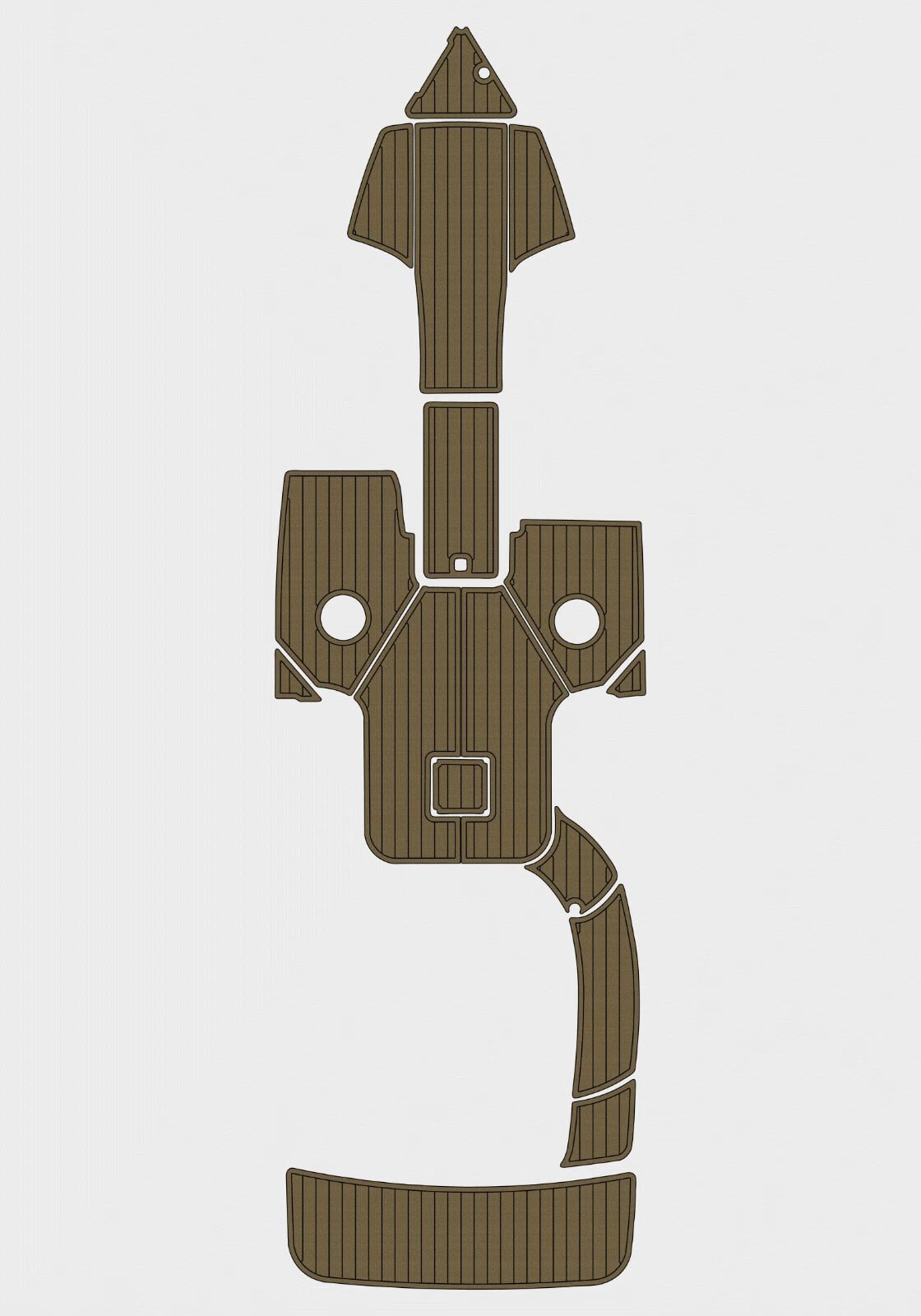 EVA foam marine deck flooring Anti-slip Custom 2007-2010 Cobalt 242 (2) 1 Kit EVA foam marine deck flooring Anti-slip Custom 2007-2010 Cobalt 242