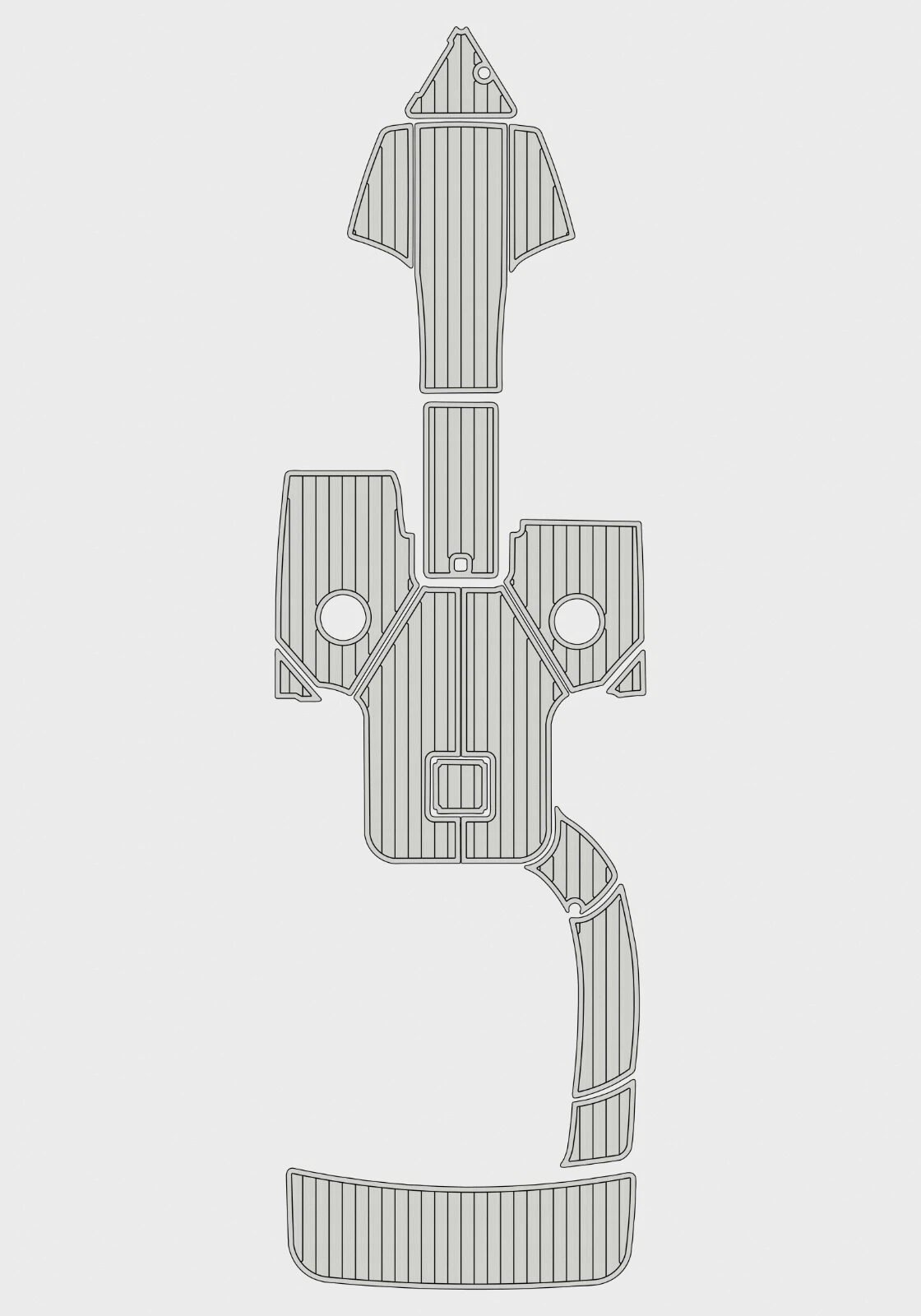 EVA foam marine deck flooring Anti-slip Custom 2007-2010 Cobalt 242 (5) 1 Kit EVA foam marine deck flooring Anti-slip Custom 2007-2010 Cobalt 242