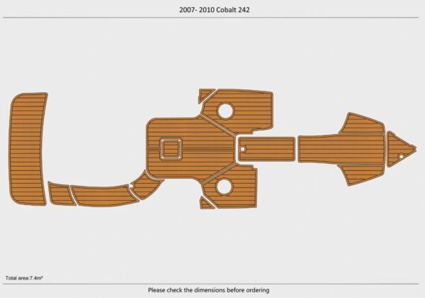 EVA foam marine deck flooring Anti-slip Custom 2007-2010 Cobalt 242 (9) 1 Kit EVA foam marine deck flooring Anti-slip Custom 2007-2010 Cobalt 242