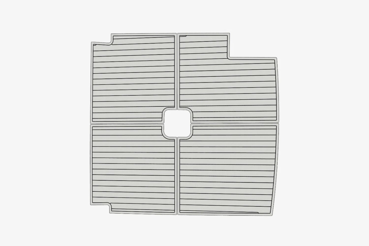 EVA foam marine deck flooring Bayliner MY 32 Anti-slip (9) 1 Kit EVA foam marine deck flooring Bayliner MY 32 Anti-slip