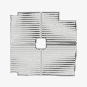 EVA foam marine deck flooring Bayliner MY 32 Anti-slip (9) 1 Kit EVA foam marine deck flooring Bayliner MY 32 Anti-slip