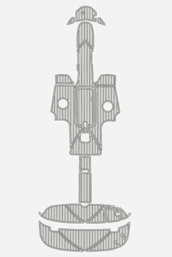 EVA foam marine deck flooring faux teak 2009 Bayliner F22 Anti-slip (9) 1 Kit EVA foam marine deck flooring faux teak 2009 Bayliner F22 Anti-slip