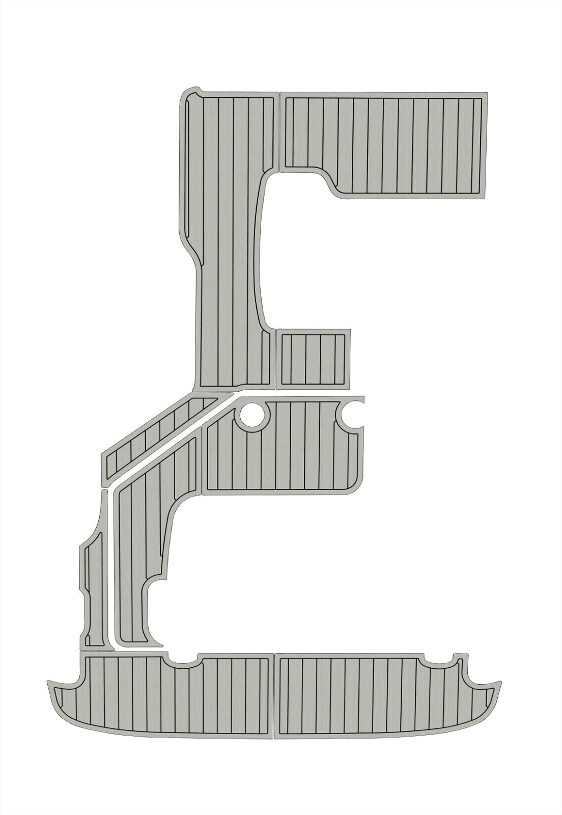 EVA foam marine flooring 6mm 2009-2013 Bayliner 255 (13) 1 Kit EVA foam marine flooring 6mm 2009-2013 Bayliner 255