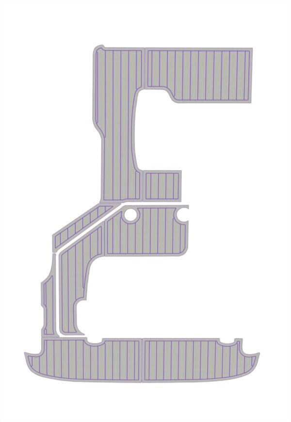 EVA foam marine flooring 6mm 2009-2013 Bayliner 255 (18) 1 Kit EVA foam marine flooring 6mm 2009-2013 Bayliner 255