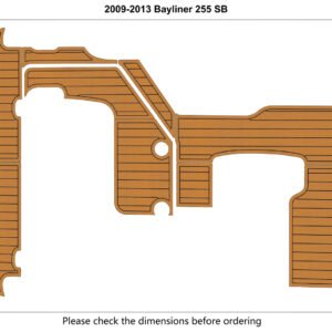 EVA foam marine flooring 6mm 2009-2013 Bayliner 255 (2) 1 Kit EVA foam marine flooring 6mm 2009-2013 Bayliner 255