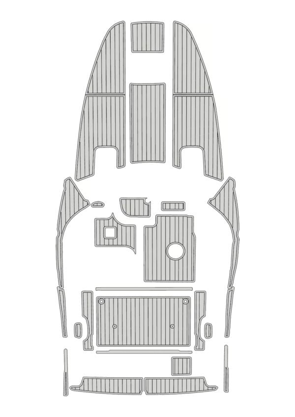 EVA foam marine flooring faux Teak 1997-1999 Bayliner Ciera 2855 (23) 1 Kit EVA foam marine flooring faux Teak 1997-1999 Bayliner Ciera 2855