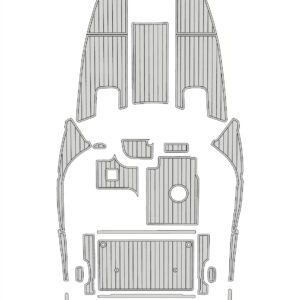 1 Kit EVA foam marine flooring faux Teak 1997-1999 Bayliner Ciera 2855