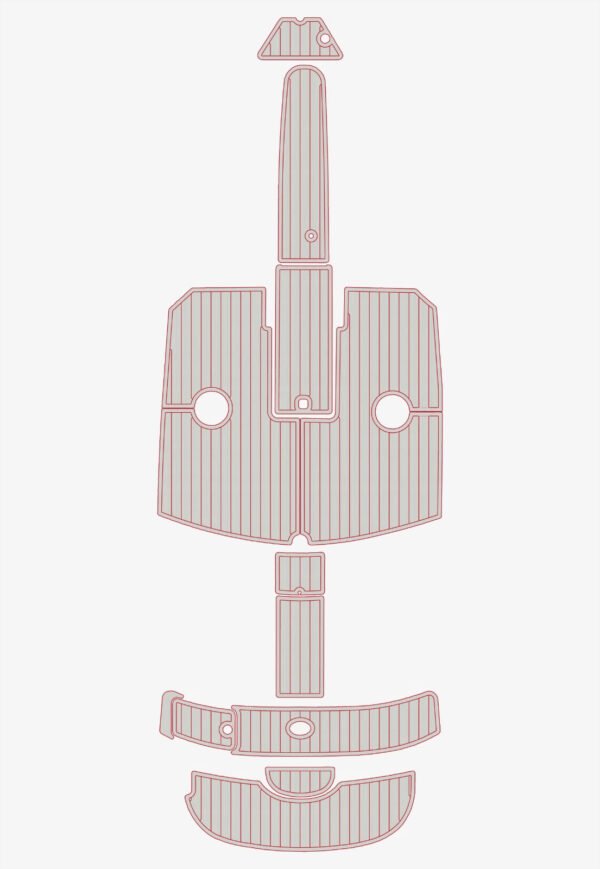 EVA foam marine flooring faux teak 2003-2009 Cobalt 220 (8) 1 Kit EVA foam marine flooring faux teak 2003-2009 Cobalt 220