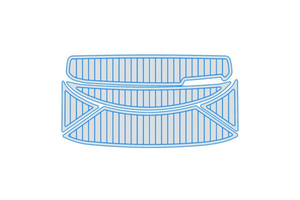 EVA foammarine flooring faux teak 1998 Bayliner 2050 (10) 1 Kit EVA foammarine flooring faux teak 1998 Bayliner 2050