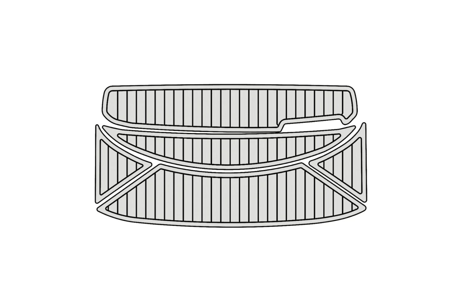 EVA foammarine flooring faux teak 1998 Bayliner 2050 (9) 1 Kit EVA foammarine flooring faux teak 1998 Bayliner 2050