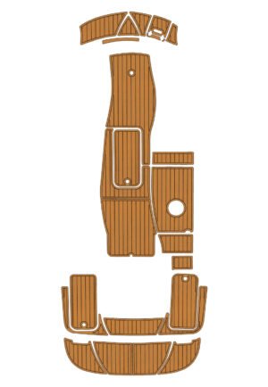 EVA marine deck flooring 2008-2013 Bayliner 217 SD (1) 1 Kit EVA foam marine deck flooring 2008-2013 Bayliner 217 SD