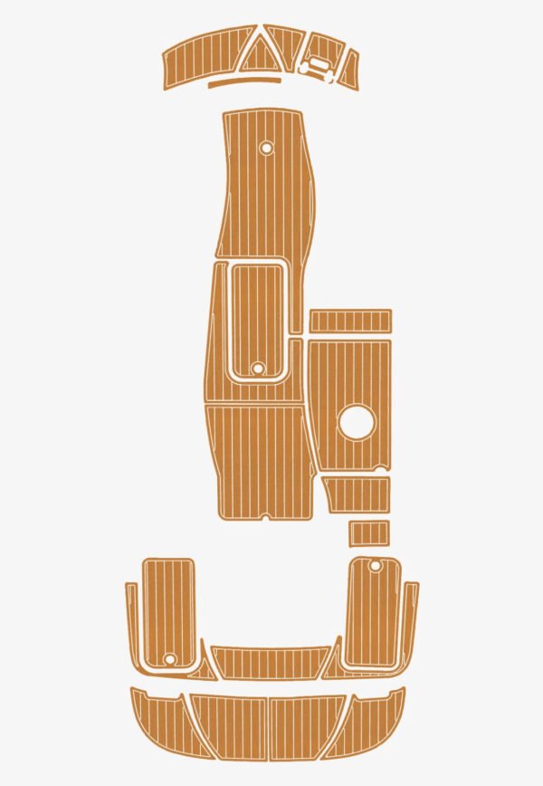 EVA marine deck flooring 2008-2013 Bayliner 217 SD (5) 1 Kit EVA foam marine deck flooring 2008-2013 Bayliner 217 SD