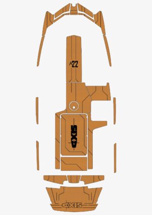 Marine teak deck EVA Foam Boat flooring 2018 AXIS A22 (1) 1 Kit Marine deck EVA Foam Boat flooring 2018 AXIS A22