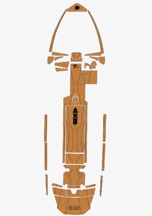One Kit EVA Foam Boat flooring Marine teak deck 2022 Axis T250 (1) One Kit Boat flooring EVA Foam Marine teak deck 2022 Axis T250
