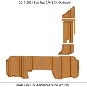 One Kit EVA foam boat floor 6mm 2017-2023 Sea Ray 270 SDX