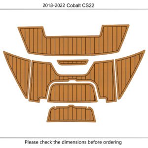 One Kit EVA foam marine boat floor 6mm 2018-2022 Cobalt CS22