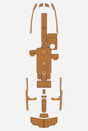One Kit EVA foam marine boat flooring 2023 Mastercraft XT24 Anti-slip mat