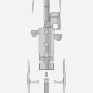 One Kit EVA foam marine boat flooring 2023 Mastercraft XT24 Anti-slip mat