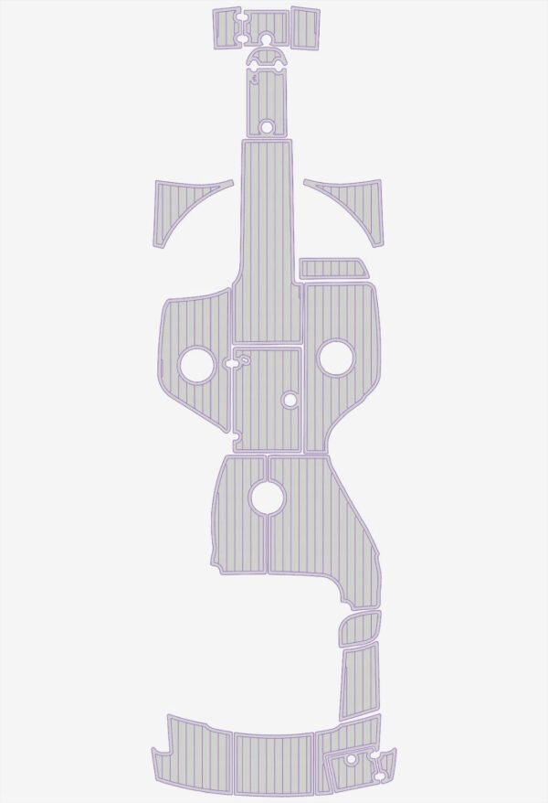 1 Kit EVA foam boat floor 2011-2017 Crownline E6 (14) 1 Kit EVA foam boat floor 2011-2017 Crownline E6