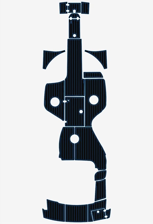 1 Kit EVA foam boat floor 2011-2017 Crownline E6 (3) 1 Kit EVA foam boat floor 2011-2017 Crownline E6