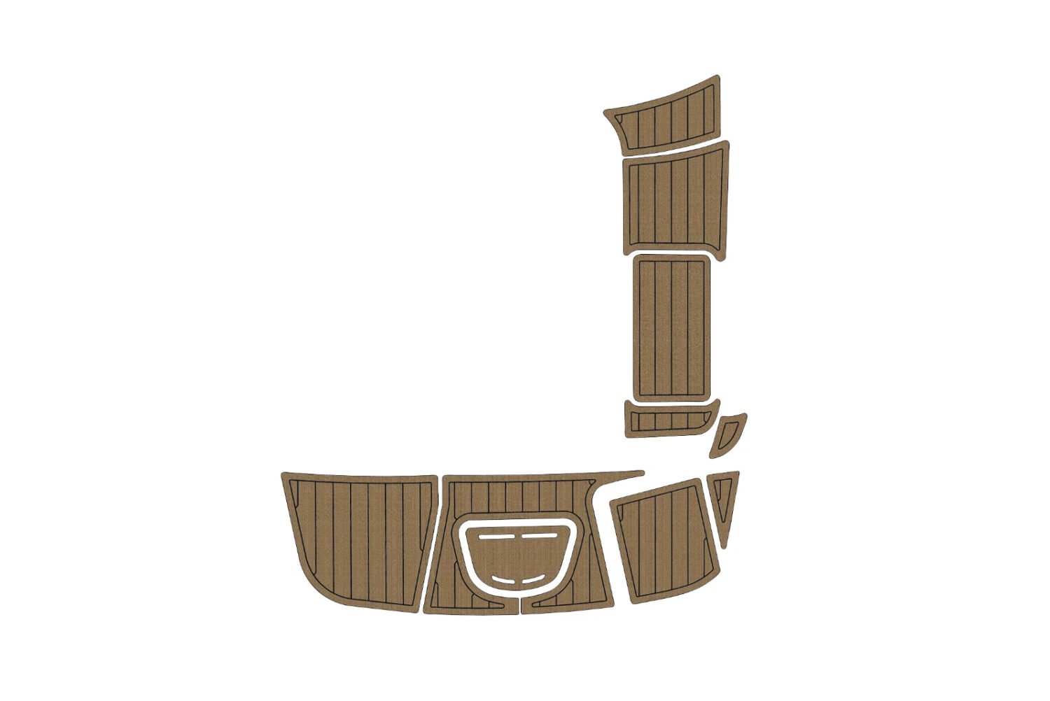 1 Kit EVA foam boat flooring 2009-2015 Sea Ray 280 sundeck (11) 1 Kit EVA foam boat flooring 2009-2015 Sea Ray 280 sundeck