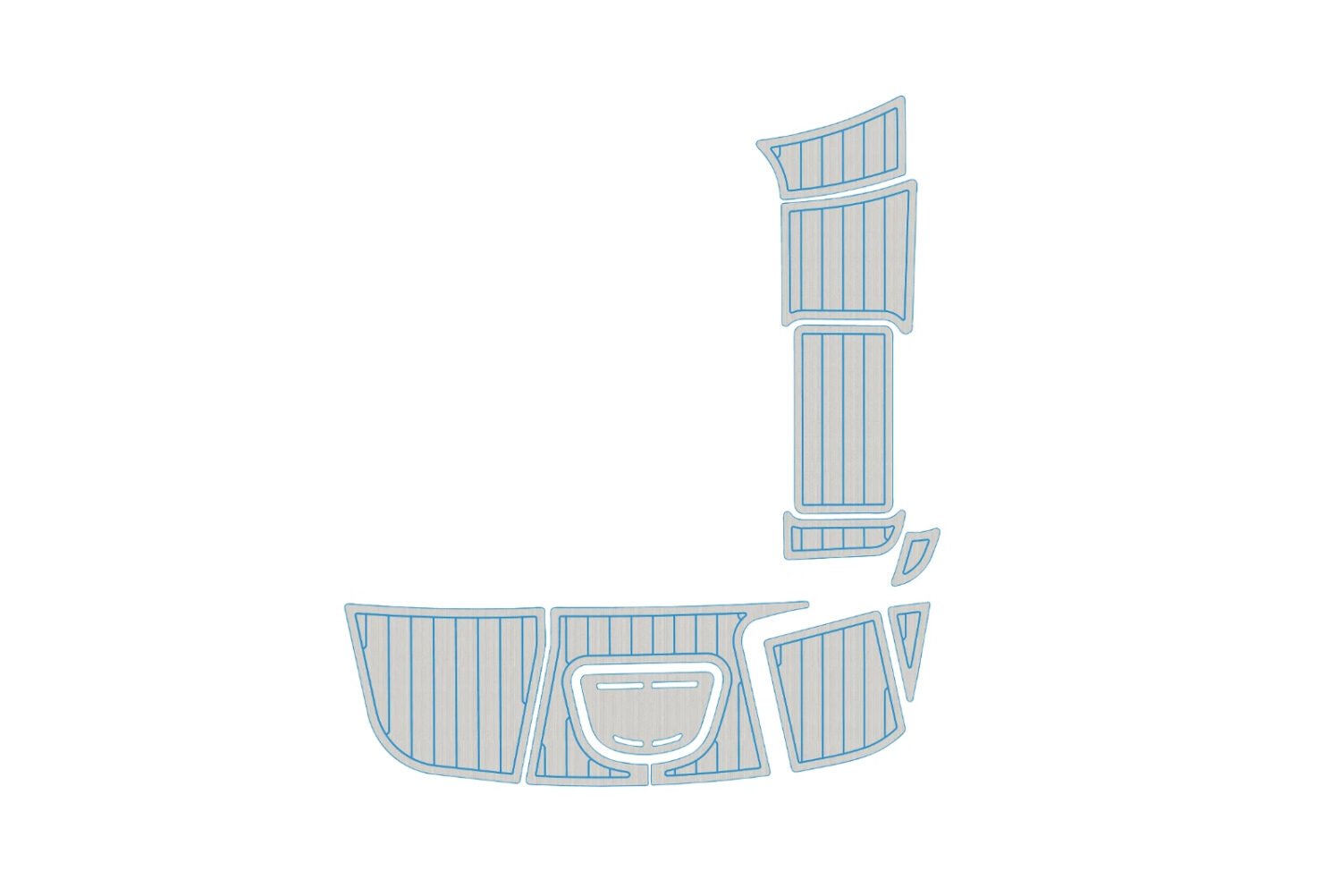 1 Kit EVA foam boat flooring 2009-2015 Sea Ray 280 sundeck (15) 1 Kit EVA foam boat flooring 2009-2015 Sea Ray 280 sundeck