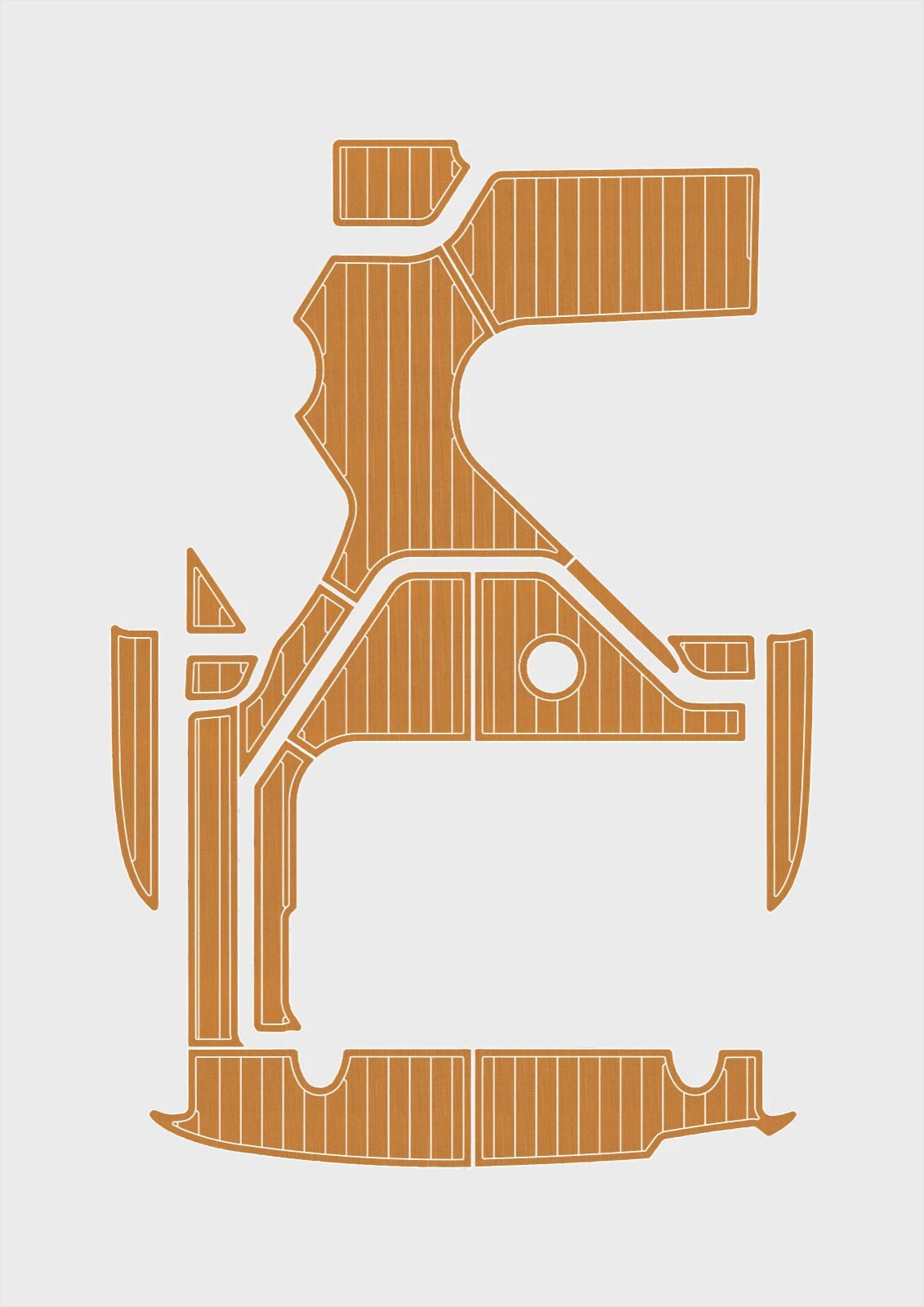 1 kit EVA foam boat flooring 2006-2009 Sea Ray 240&245 sundancer